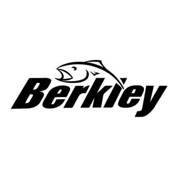 

10.9*4cm Hot Sale Berkley Fish Fishing Sticker Car-Styling Vinyl Car Accessories Decor for Mercedes BENZ Buick Cadillac Mustang