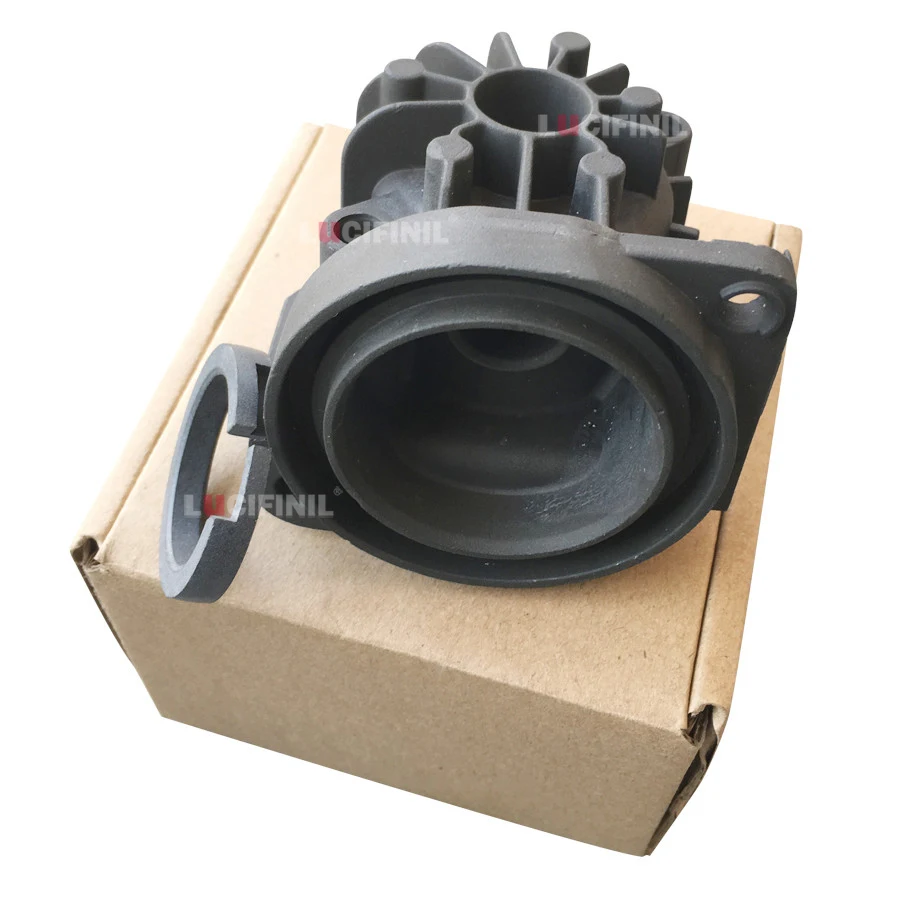 LuCIFINIL Air Suspension Air Pump Cylinder Head With Piston Ring For W211 W220 E65 E66 C5 C6 C7 A8 Phaeton LR2 XJ6 2203200104