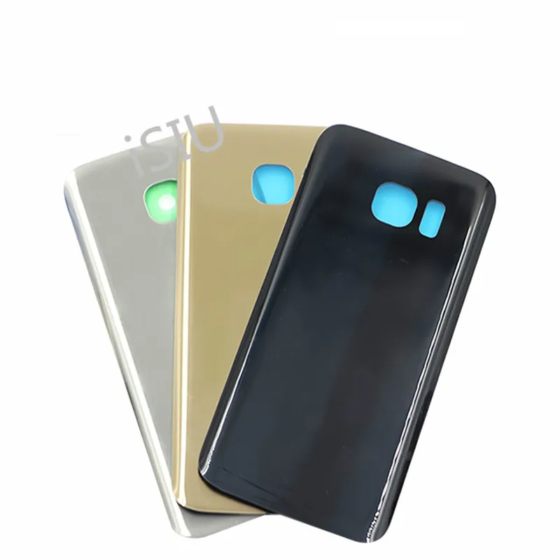 Крышка батарейного отсека для Samsung Galaxy S7 G930F G930FD edge G935F G935FD G935W8 Задняя стеклянная