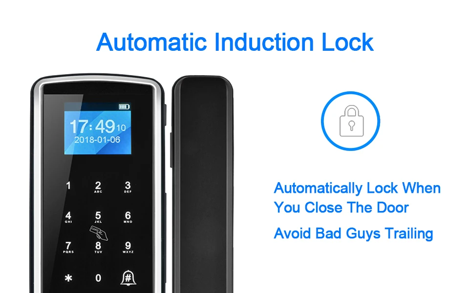 Glass Door Lock