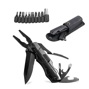 

New 5-in-1 Pocket Folding Knife High quality Stainless Outdoor Camping Survive Multi-functional Pliers Opener Knife Tool Set