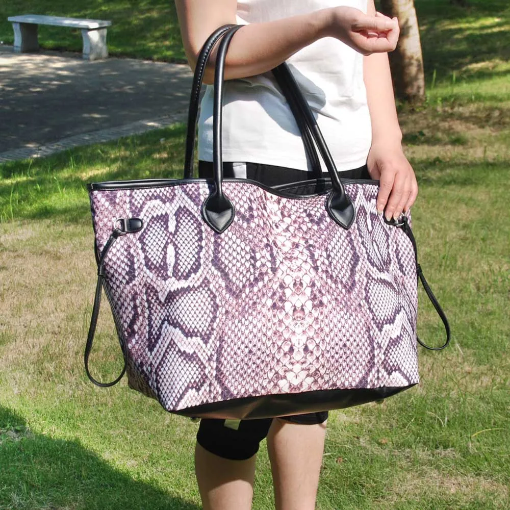 

Snake Tote Bag Wholesale Blanks Python Canvas String Handbag Endless Serpentine Women Purse DOM1061269