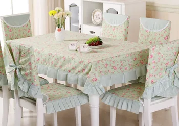

Table cloth Green Pink Plaid Square Tablecloths Rectangular Dinner Table Cover Flower Coffee Tea seat back cushion cover B39