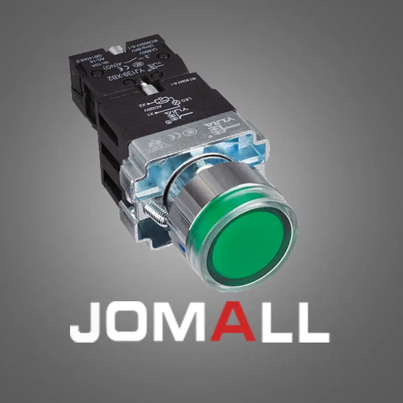 

XB2-10DNZS illuminated maintained push button switch