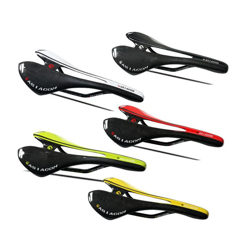 

Ultra Light Hollowed Cushion 3K Full Carbon Fiber Bicycle Saddle Cushion for Mountain Road Bike Saddle Bicycle Parts