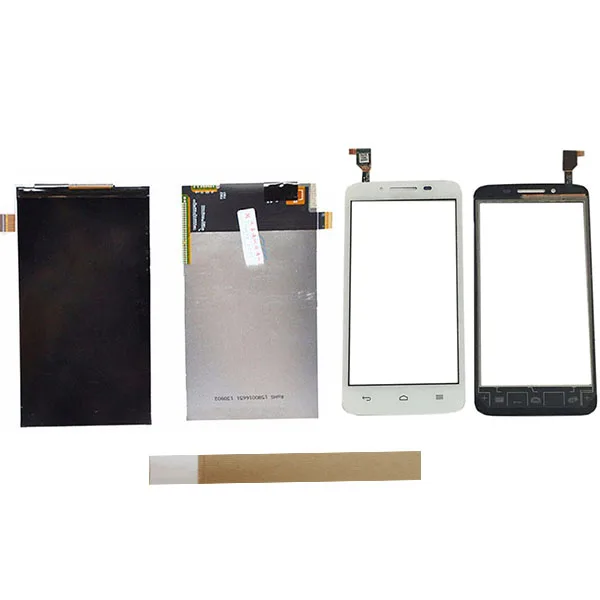 

4.5 Inch For Huawei Ascend Y511 Touch Screen+ LCD Display Screen Replacement Repair With Tape