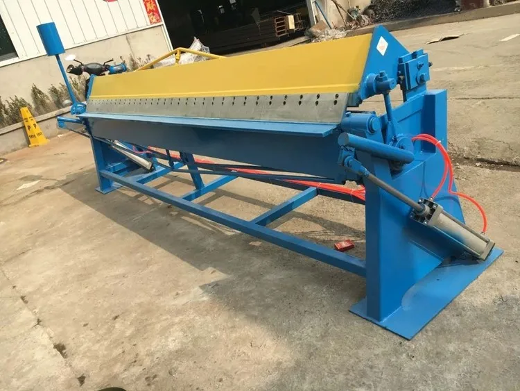 Hand operated aluminum manual sheet metal folding edge bending machine