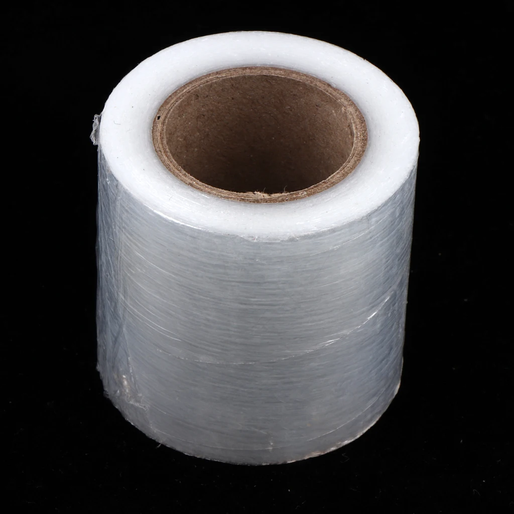

1 Roll 200m Clear Disposable Plastic Film Tattoo Supplies Eyebrow Lips Wrap Tapes