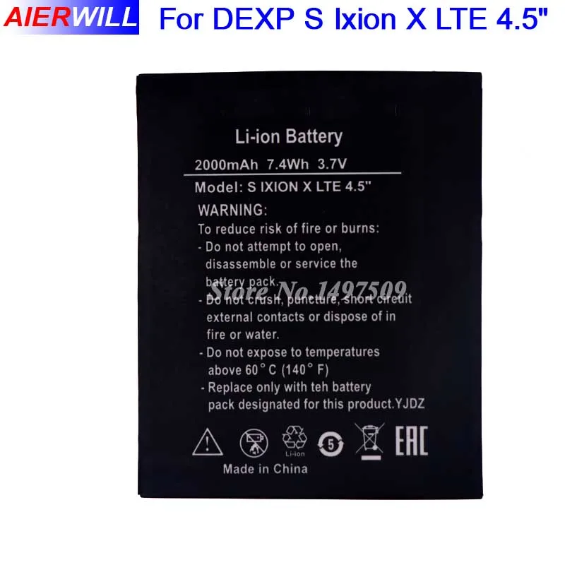 Для DEXP S Ixion X LTE 4 5 &quotаккумулятор дюймов аккумулятор INNOS BP-4C-I 2000mA | Мобильные