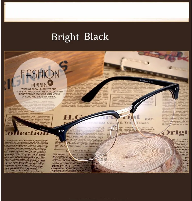 Чашма бренд классический итальянский дизайн для женщин и мужчин очки-половинки в оправе оптические очки для рецепта и украшения