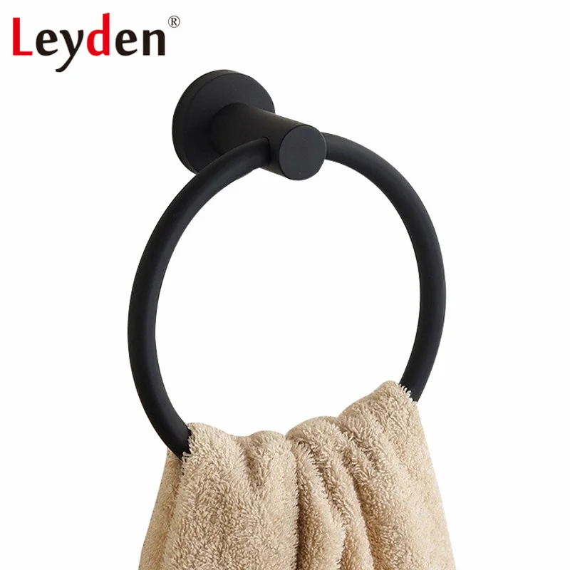 Настенное кольцо для полотенец из нержавеющей стали 304|towel ring|black towel ringsbathroom accessories