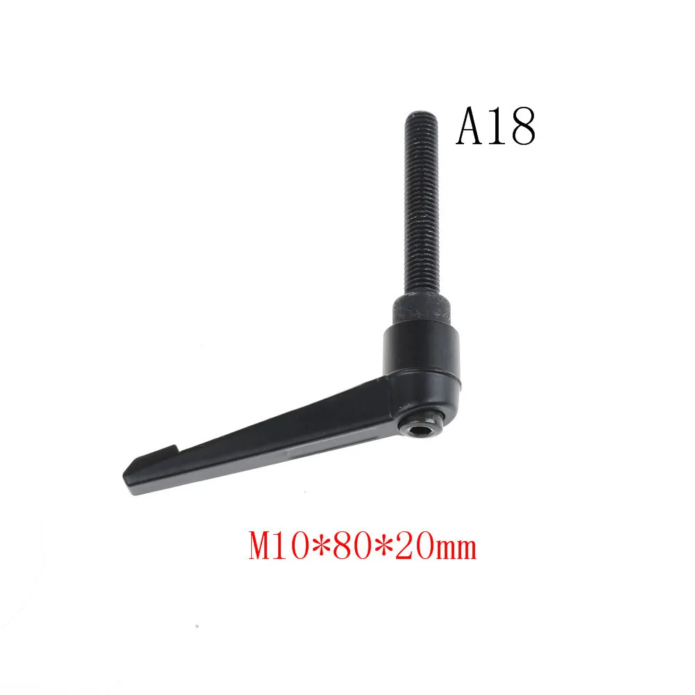M6 M8 M10 зажимной рычаг механизма Регулируемая фиксирующая Резьбовая ручка высокого качества - Цвет: A18