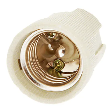 

IWHD DIY Creamic Fitting Soquete E27 Socket Lamp Holder High Quality Lighting Accessory