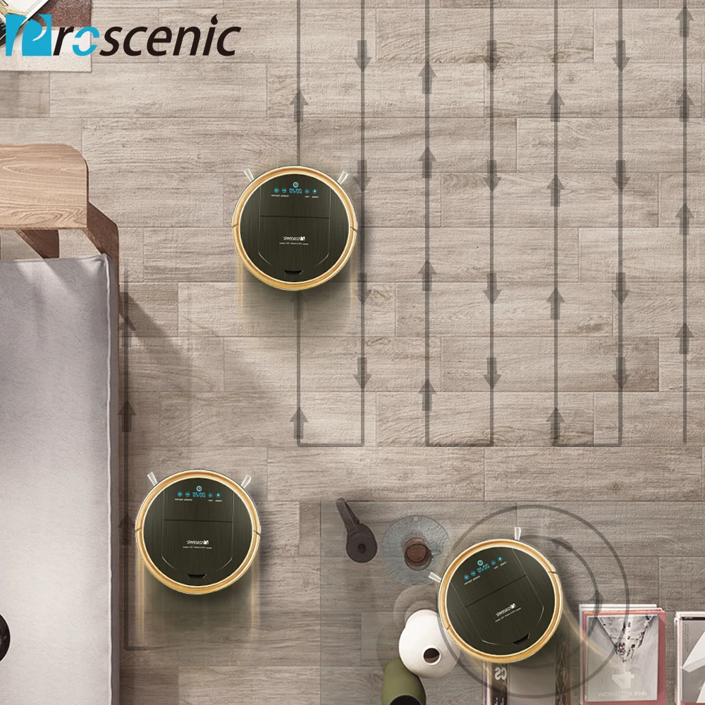 Proscenic 790T Robot Vacuum Cleaner Wifi Connected Home Automatic Sweeping Dust Mopping APP Smart Planned Vacuum Cleaner