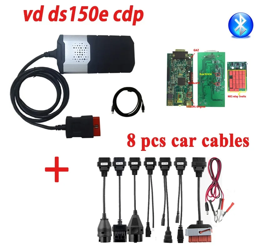 Лучший V3.0 Япония реле bluetooth. R0 keygen obdii obd2 сканер инструмент для delphis autocome vd ds150e cdp tcs cdp pro