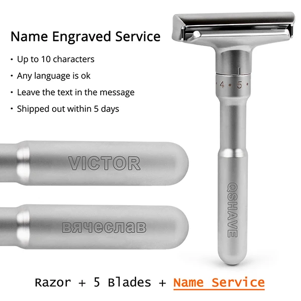 Qshave adjustable Clearance