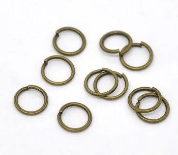 

DoreenBeads Antique Bronze Open Jump Rings 6x0.7mm, sold per packet of 450 Hot new