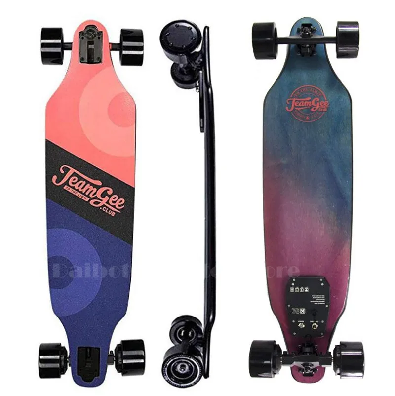 Sale Electric Scooter Adult Four Wheels Electric Scooters Brushless Motor 36V 700W Electric Skateboard Longboard 40KM/H 1