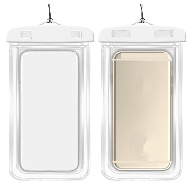 Pacgoth водонепроницаемые чехлы для сотовых телефонов прозрачный touchable сухой мешок