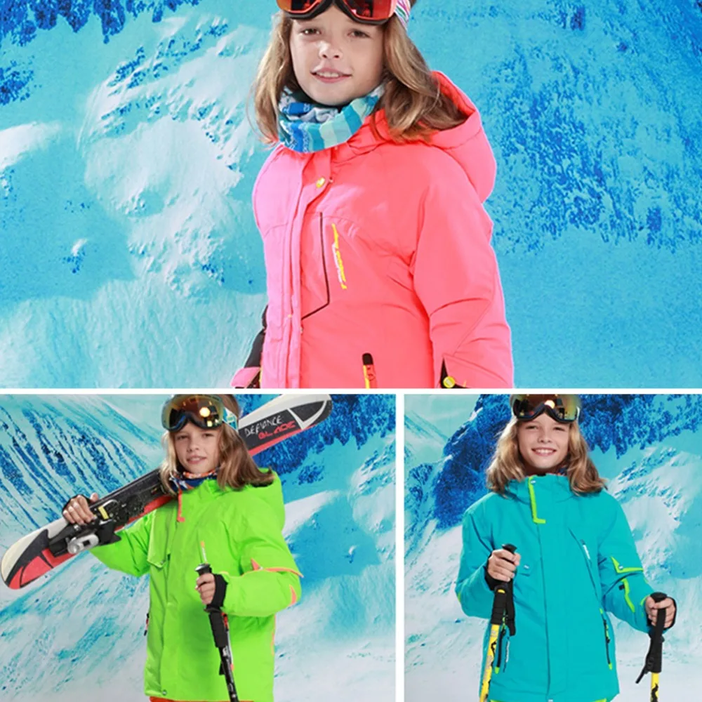 Крутой дизайн, зимняя верхняя одежда, лыжная одежда для мальчиков, спортивная одежда, пальто наивысшего качества, лыжное пальто для девочек, Прямая поставка