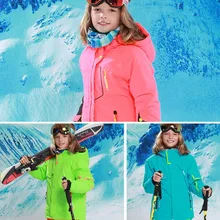 Крутой дизайн, зимняя верхняя одежда, лыжная одежда для мальчиков, спортивная одежда, пальто наивысшего качества, лыжное пальто для девочек, Прямая поставка