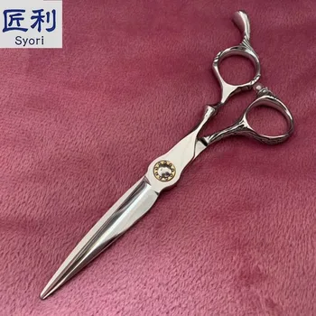

Professional 6.0 inch Hair Cutting Scissors made of Japanese Hitachi 440C Right hand