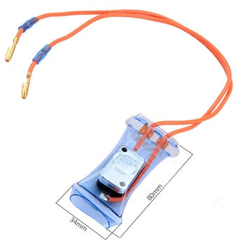 

AC 250V 10A-7 Degrees Celsius 2 cables(square) Bimetal Fridges Defroster Thermostat Refrigerator Parts
