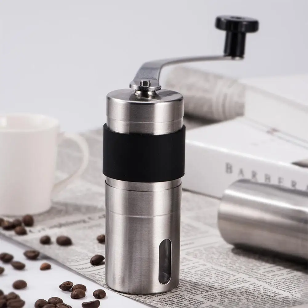 

LanLan Household Stainless Steel Coffee Grinders Manual Grinding Miller for Coffee Soybeans Bean Grinder