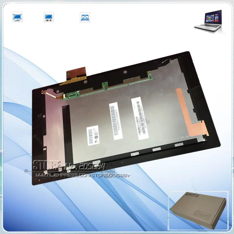 Сенсорный ЖК экран в сборе для SONY Xperia Tablet Z1 SGP311/312/321/341 VVX10F008B00|assembly| |