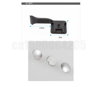 

4in1 Sliver Shutter Release button + GRIP THUMBS thumb button Finger buckle F Fuji X-PRO1 X-E2 X-A1 X100 X100S x10 x20 X-M1 X-A1