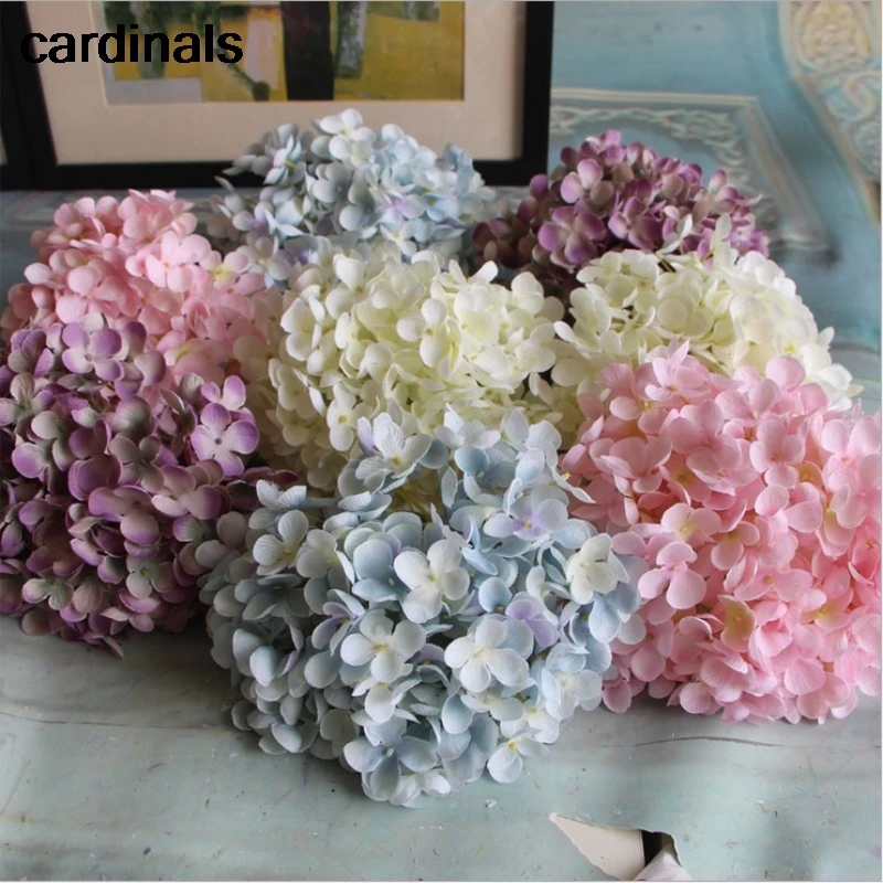 Cheap In Four Colors Artificial Hydrangea Flower Ball Diy Silk Hydrangea Accessory For Home Wedding Decoration Fake Flowers Silk Hydrangea Silk Hydrangea Ballsilk Balls For Weddings Aliexpress