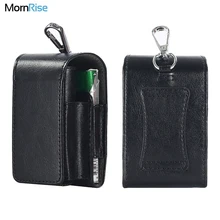 Luxury Double layer PU Leather Bags For GLO e-cigarette Case Electronic Cigarette Customized Carrying Cover Pouch Accessories