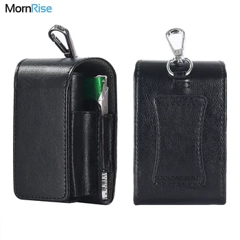

Luxury Double layer PU Leather Bags For GLO e-cigarette Case Electronic Cigarette Customized Carrying Cover Pouch Accessories