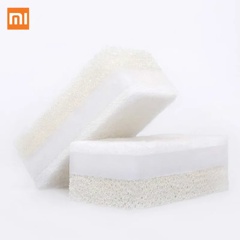 

6pcs xiaomi mijia 3-layer sponge household cleaning tool three-layer composite dishwashing brush