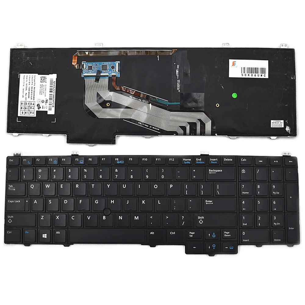 Клавиатура для Dell Latitude E5540 ND8V6 с подсветкой|Клавиатуры| |
