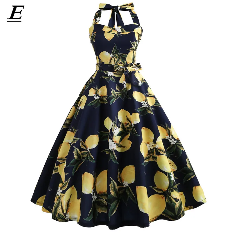 Женское винтажное платье с высокой талией белое в стиле ретро 50 60 х годов
