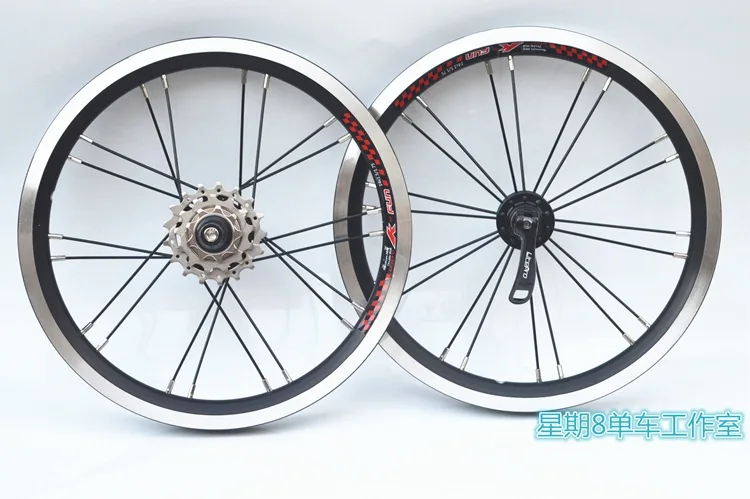 Discount Litepro 14/16inch Folding Bicycle 412 Wheelset Outer 3 Shift Wheel Set Three Speed Bike Wheels 2 Discount Litepro 14/16inch Folding Bicycle 412 Wheelset Outer 3 Shift Wheel Set Three Speed Bike Wheels 2