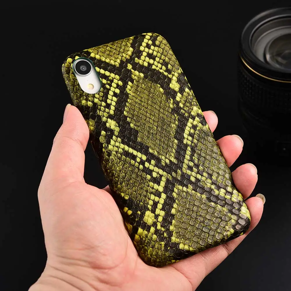 Boucho для iPhone XS Max XR X 11 Pro Max Змеиный Леопард крокодиловая кожа чехлы для телефонов для iPhone 8 7 6 6S plus Мягкий чехол из искусственной кожи