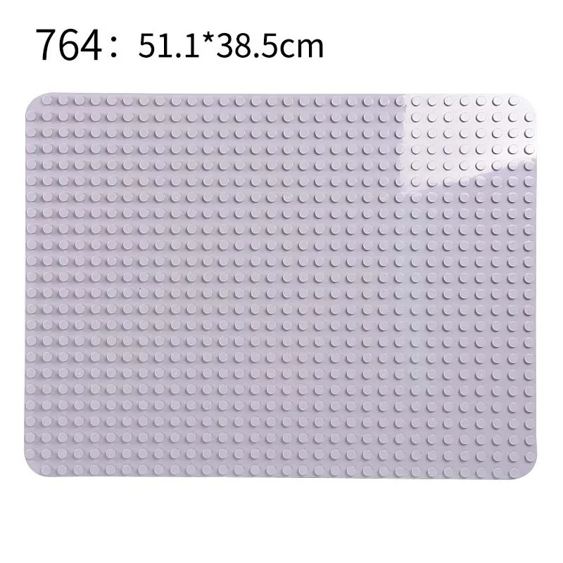 GOROCK Duploe большие блоки Базовая пластина 764 точек DIY большая Строительная пластина для строительных блоков игрушки для детей Совместимые Duplo блоки подарок