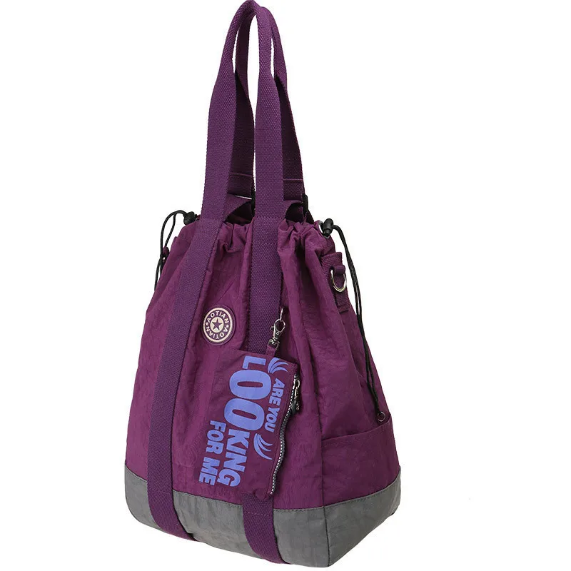Женский рюкзак, школьные сумки, мягкий рюкзак, модный Mochila, рюкзак для путешествий, вместительный рюкзак - Цвет: purple