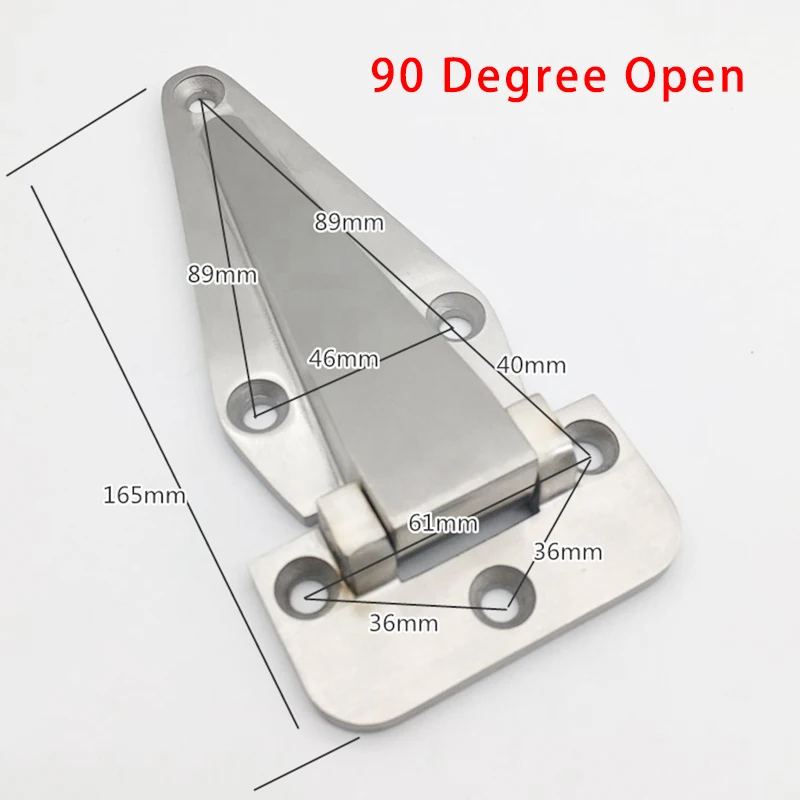 Stainless Steel Hinge Steamer Steamed Rice Machine Seafood Steamer Freezer Door Hinge Oven Cold Storage Plane