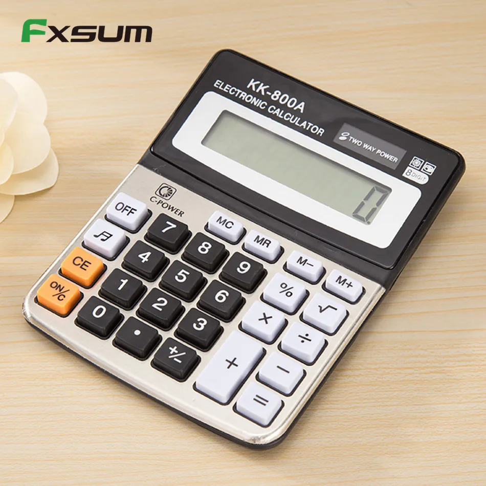 

Drop Shipping Office Calculator Mini Desktop 8 Digit Calculator Fashion Computer Office Financial Accounting Stationery