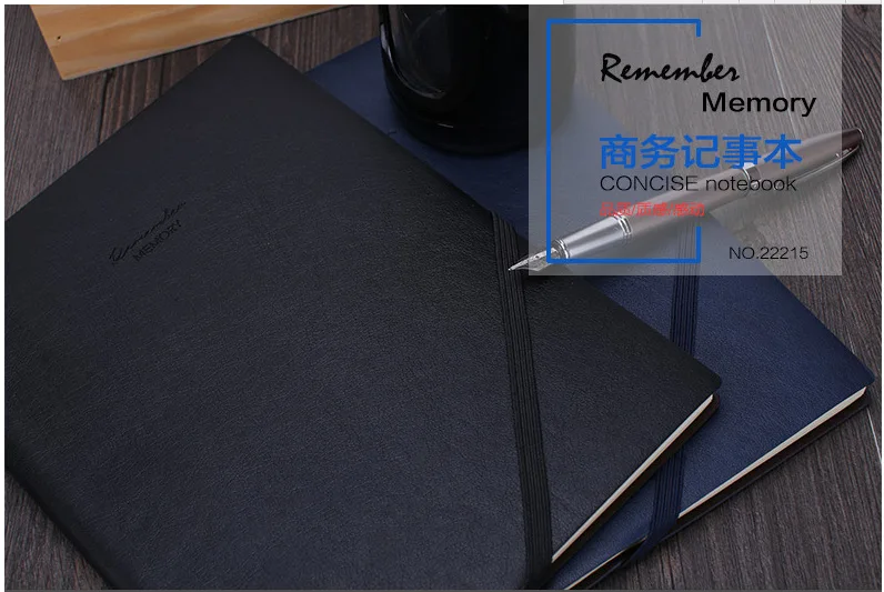 Классический мягкий кожаный чехол для бизнес-ноутбука для школы и офиса, элегантный Дневник для путешествий