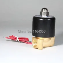 DC 24 В 1/" Электрический электромагнитный Клапан Вода Воздух N/C Газ Вода Воздух 2w025-08