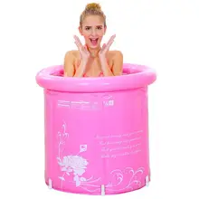 Утолщенный водосберегающий складной кран для ванной Ванна для взрослых надувная Ванна