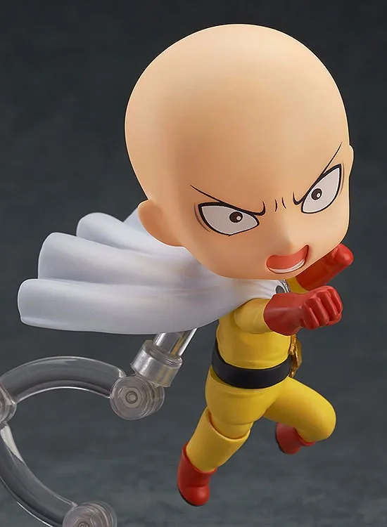 Аниме 10 см Saitama Nendoroid 575 ONE PUNCH MAN ПВХ Фигурки игрушки