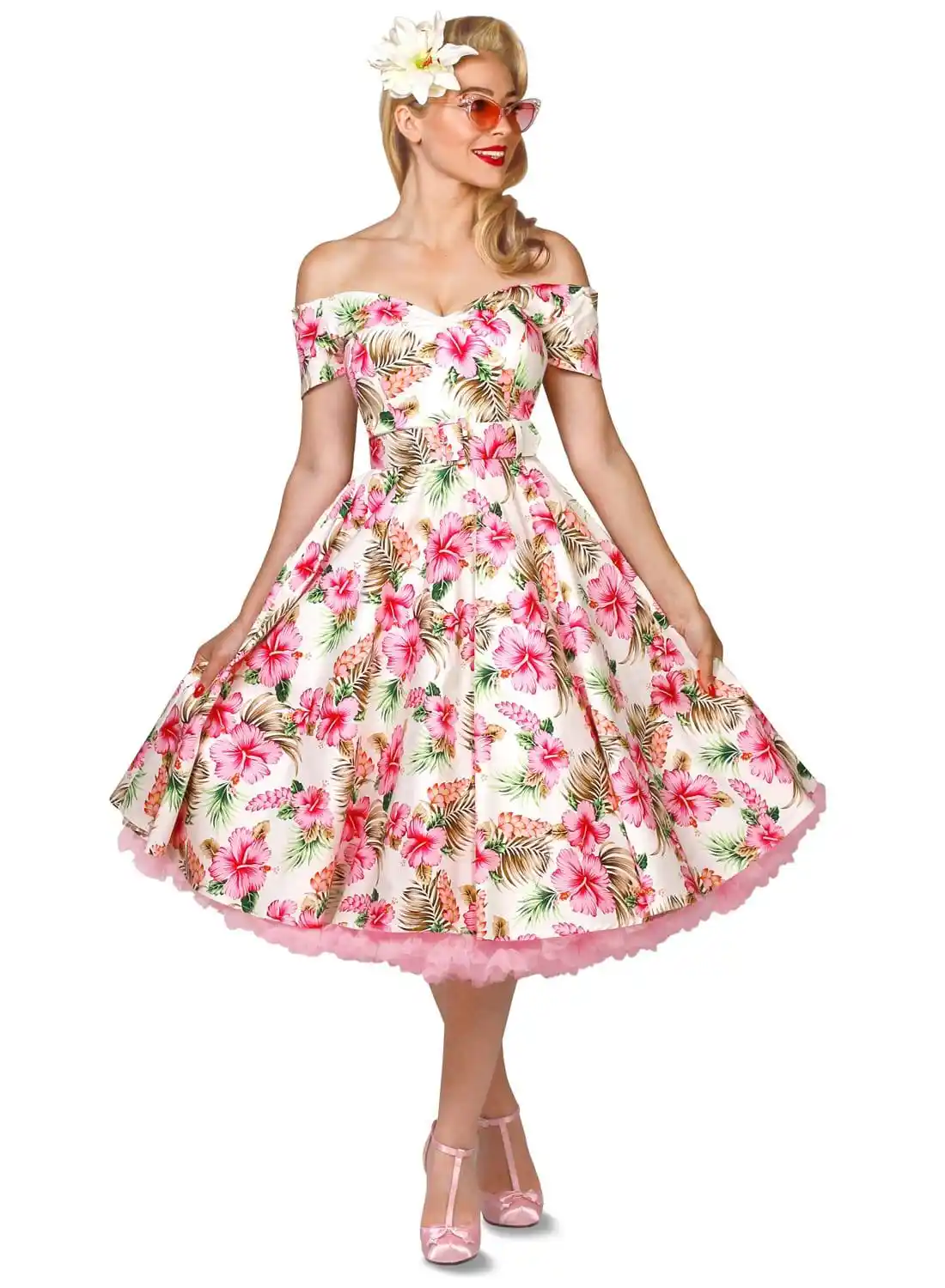 plus size tiki dress