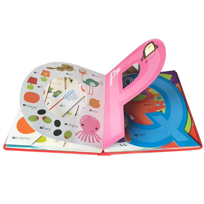  My Awesome Alphabet Book ABC original English board Books Baby kids learning educational word book 
