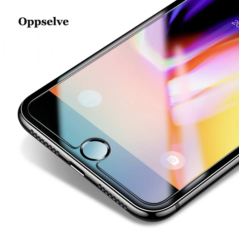 

Oppselve Protective Tempered Glass For iPhone 6 7 6s 8 Plus XS max XR Glass For iPhone X Screen Protector Glass On iPhone 7 6S 8