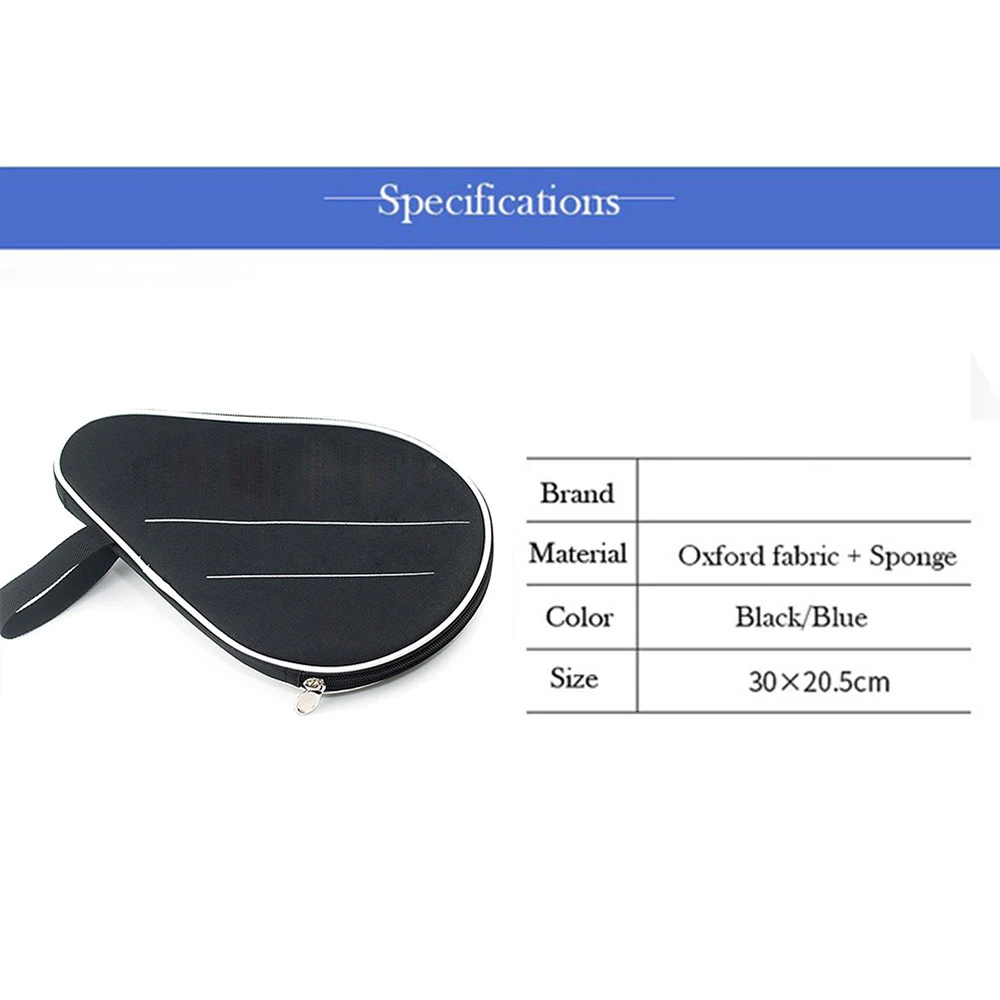 1 pc بونج البيرة كرات حالة تنس طاولة مضرب حالة كرة بينغ بونغ حقيبة القرع شكل أكسفورد متعددة الأغراض الحقيبة 30*20.5 cm دائم